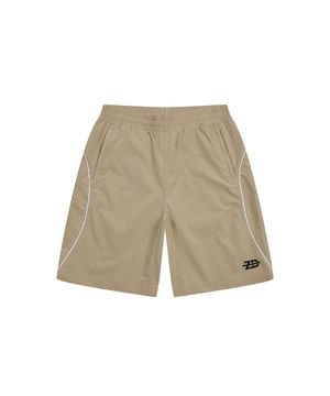 ZD 라이트 우븐 쉘 하프팬츠 [베이지]