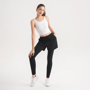 SWL25066-01 기모 투인원 레깅스 블랙