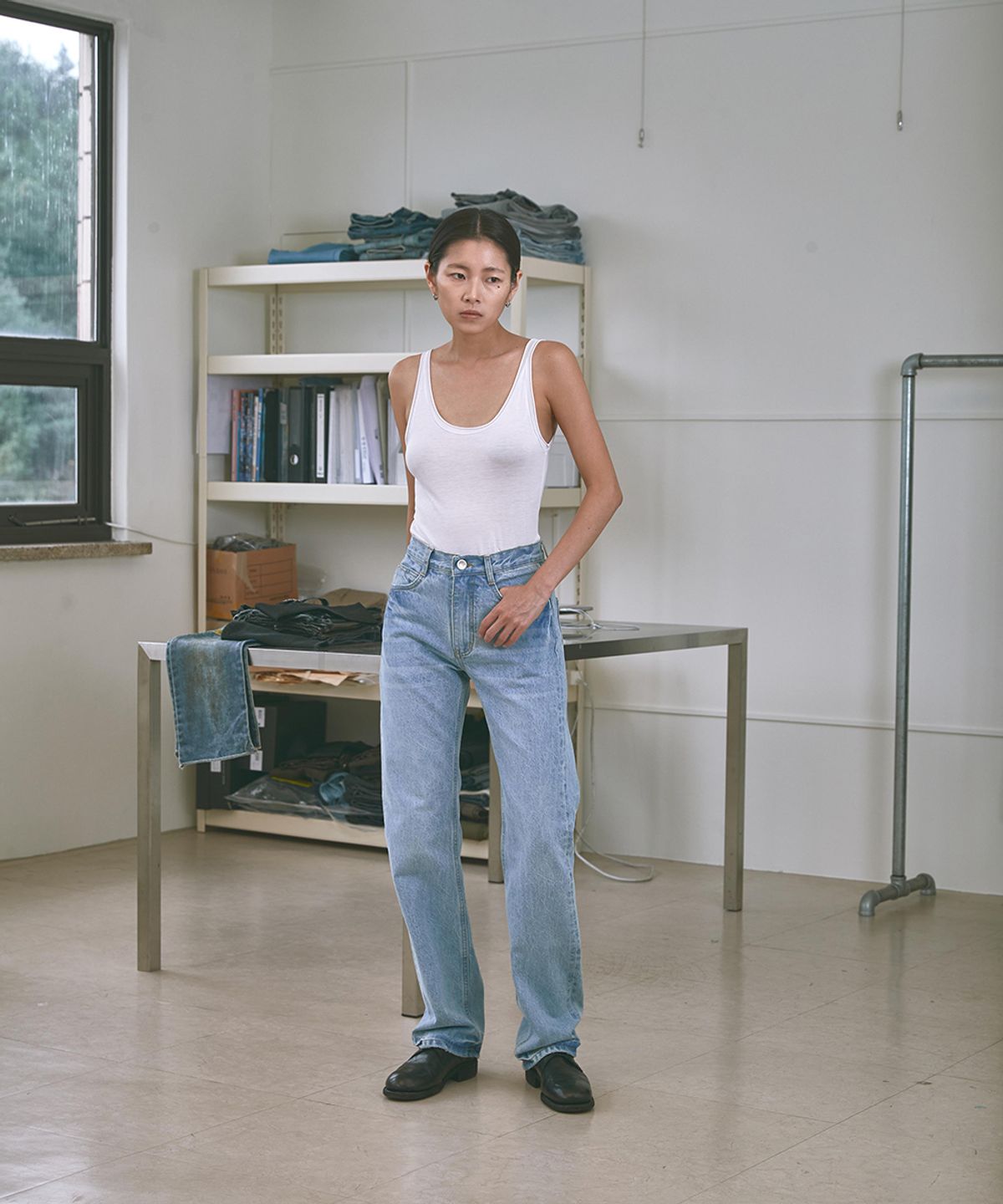 세븐틴엔드(17END) F 003 BASIC DENIM JEANS