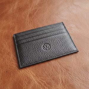 폭스바겐 천연소가죽 카드지갑 블랙 브라운 택1