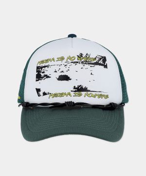 노웨어 로프 트러커캡 그린