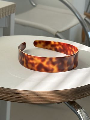 소프트 레오파드 헤어 밴드