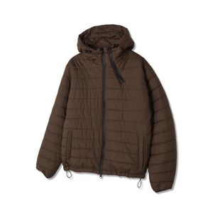 모어웨이 라이트 후드 푸퍼 (브라운