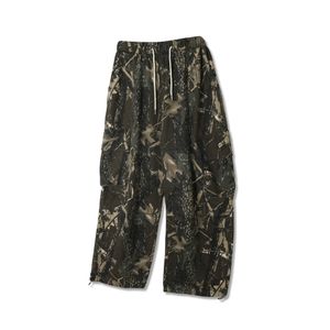 와이드 리얼트리 카고 팬츠 (카키