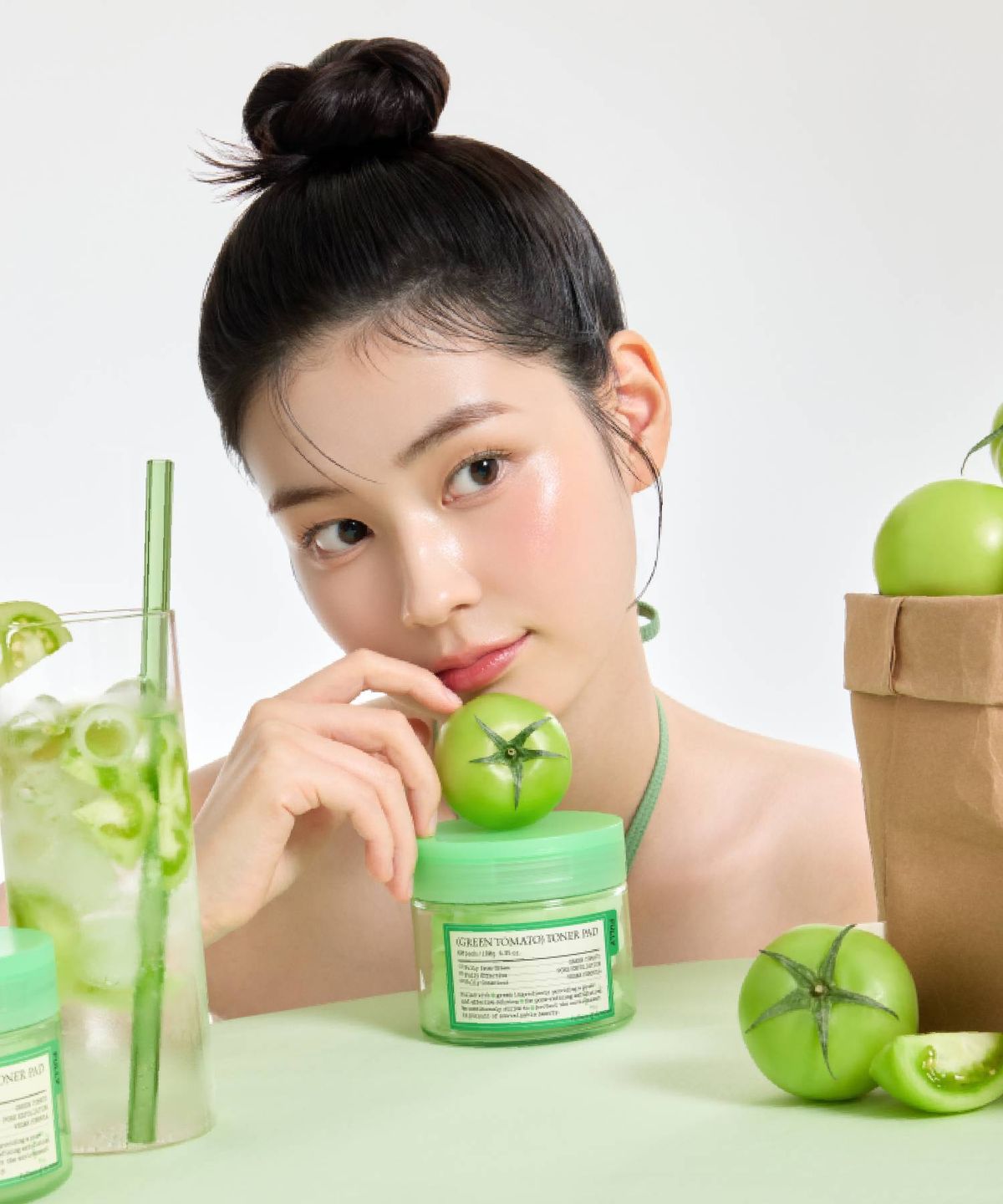풀리(FULLY) 그린 토마토 토너 패드 60매