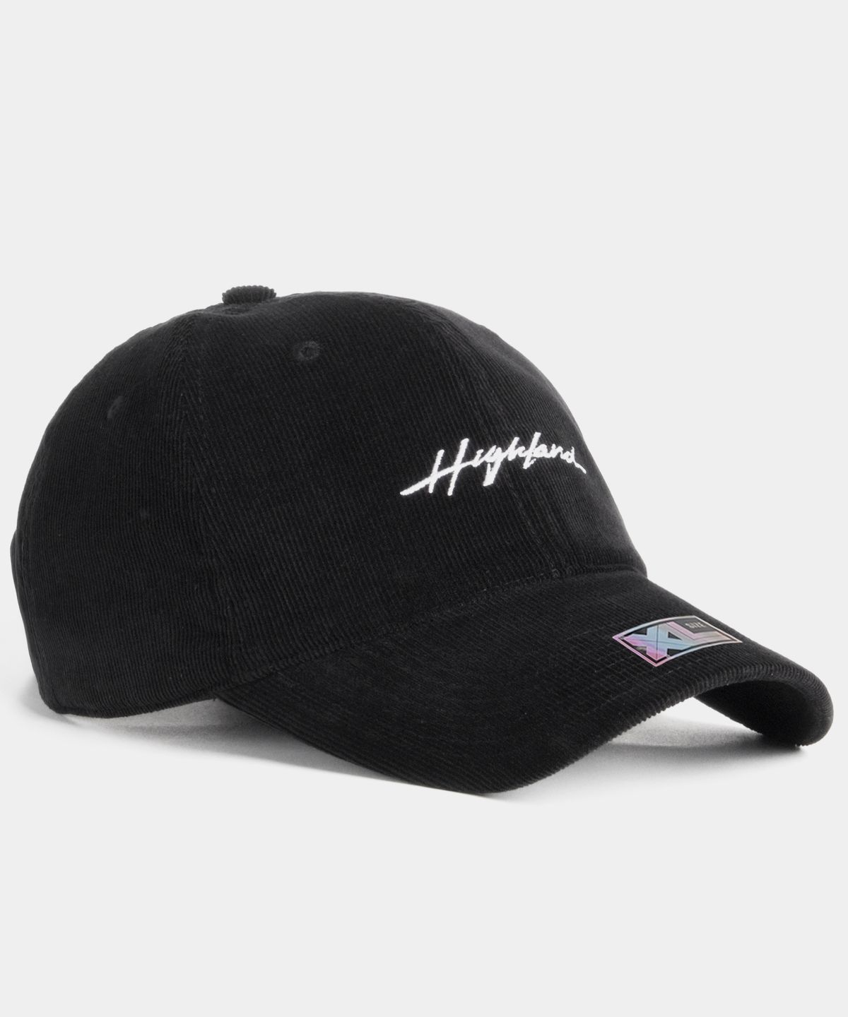 플래토(PLATEAU) 빅사이즈 코듀로이 볼캡 XL HIGHLAND CODU CAP BLACK