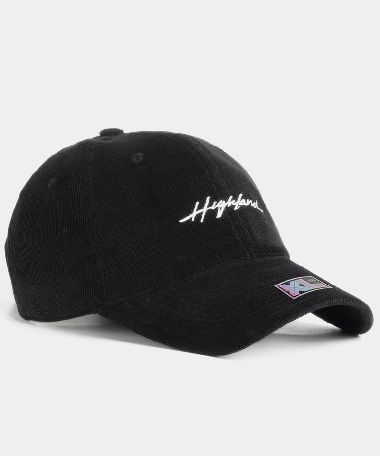 빅사이즈 코듀로이 볼캡 XL HIGHLAND CODU CAP BLACK