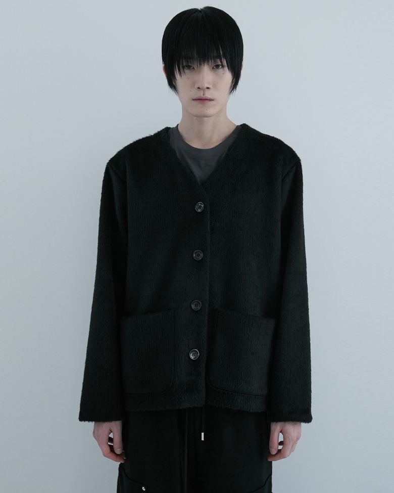 MOHAIR SHAGGY CARDIGAN