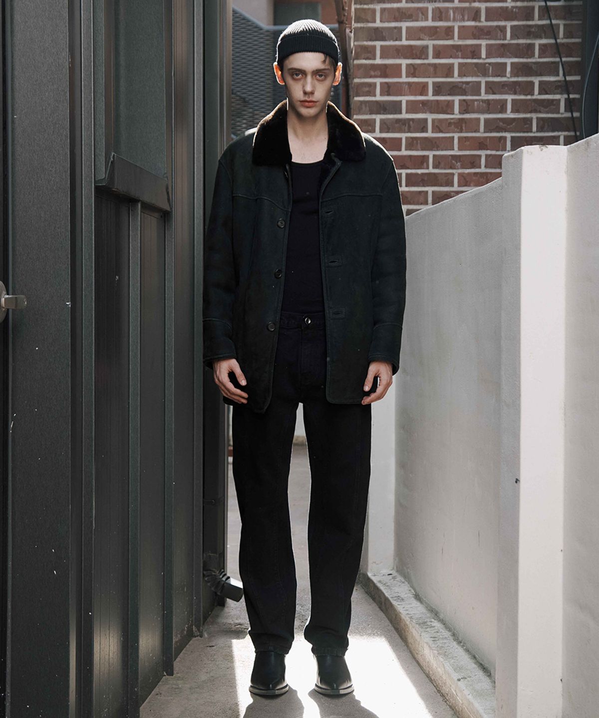 세븐틴엔드(17END) M 006 A ROUND JEANS BK