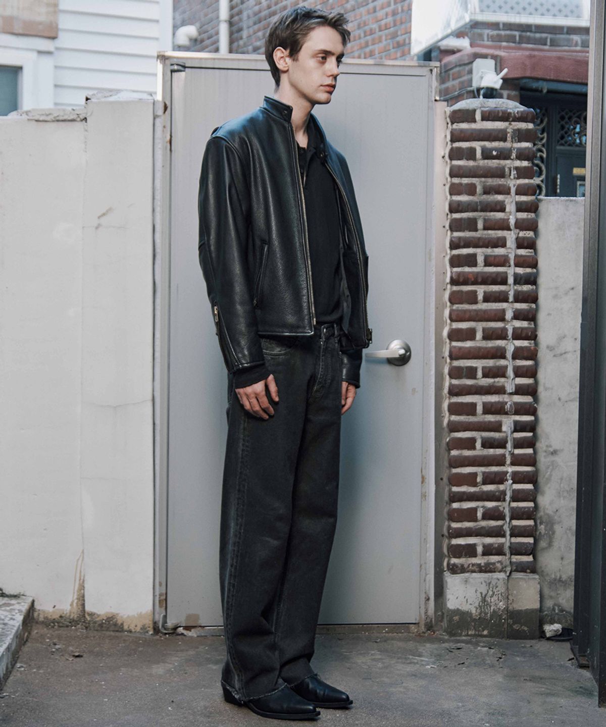 세븐틴엔드(17END) M 0102 BP STRIPED DENIM JEANS