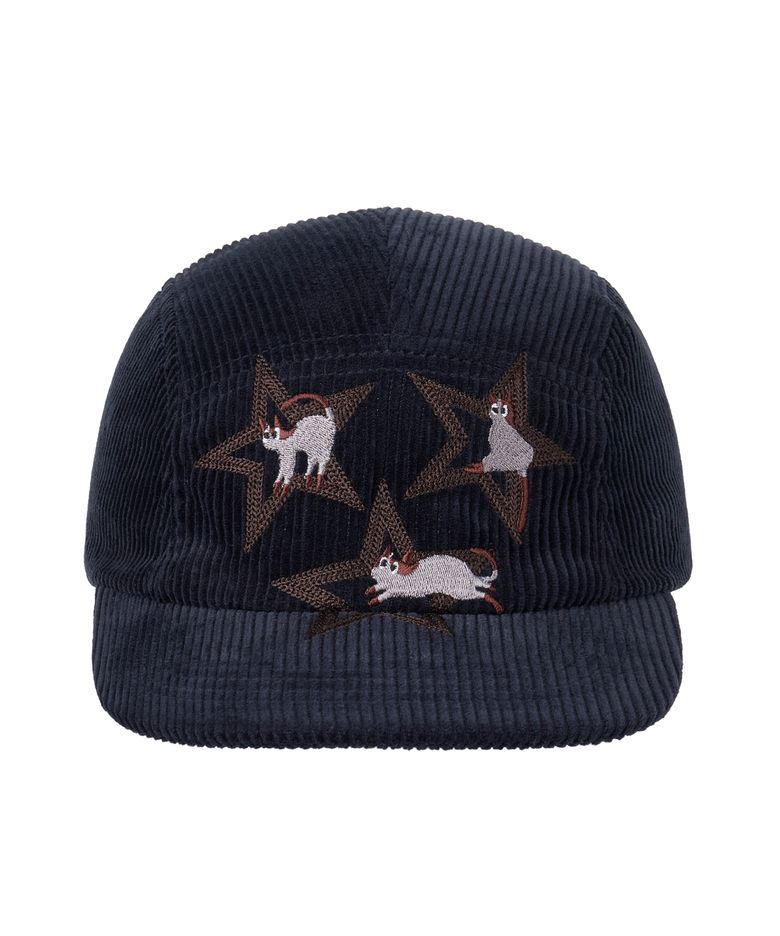 Triple Meow Camp Cap (NAVY)