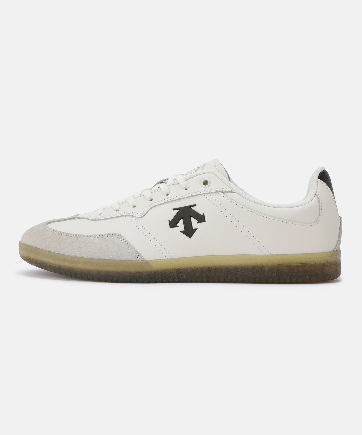 데상트(DESCENTE) 엣지 코트 빈티지 베이지 블랙 SR123LSN14