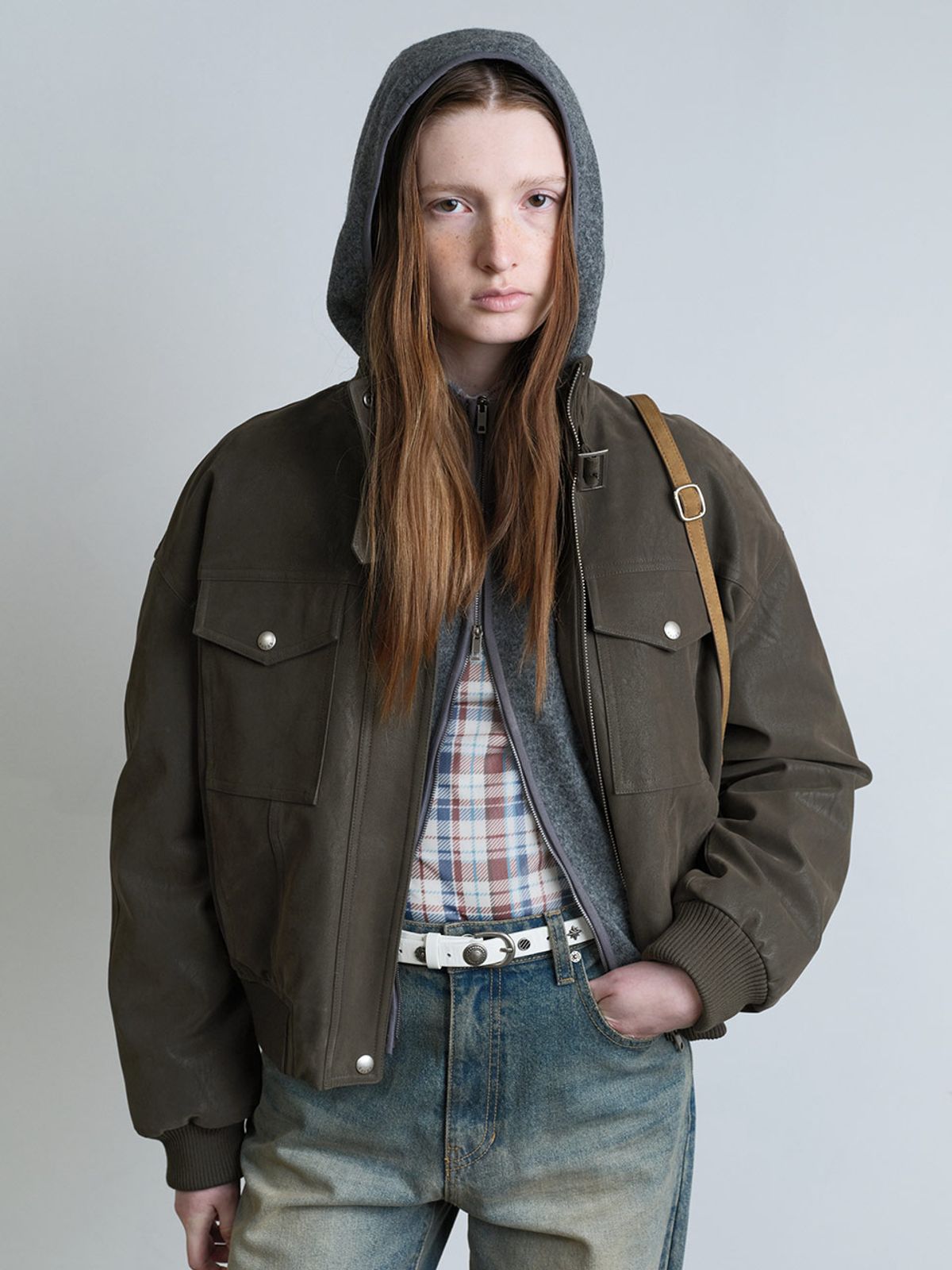레이브(RAIVE) Soft Touch Blouson Jumper VD5WM412_2color