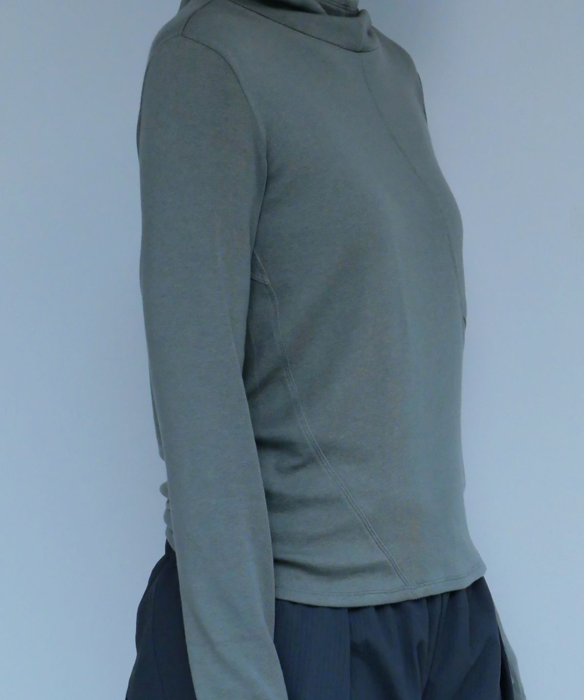 차마스포츠랩(CHAMASPORTSLAB) Wool Blend Hoody_ Khaki
