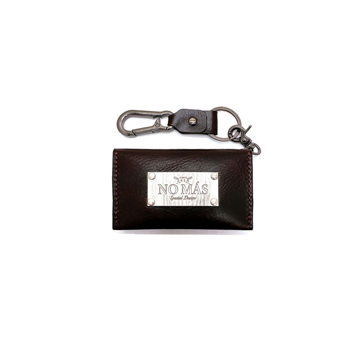 노마스(NO MAS) SLIM SIDE CARD CASE vol.1(BROWN)