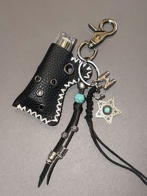 [핸드메이드] 웨스턴 립 밤 케이스 키 링