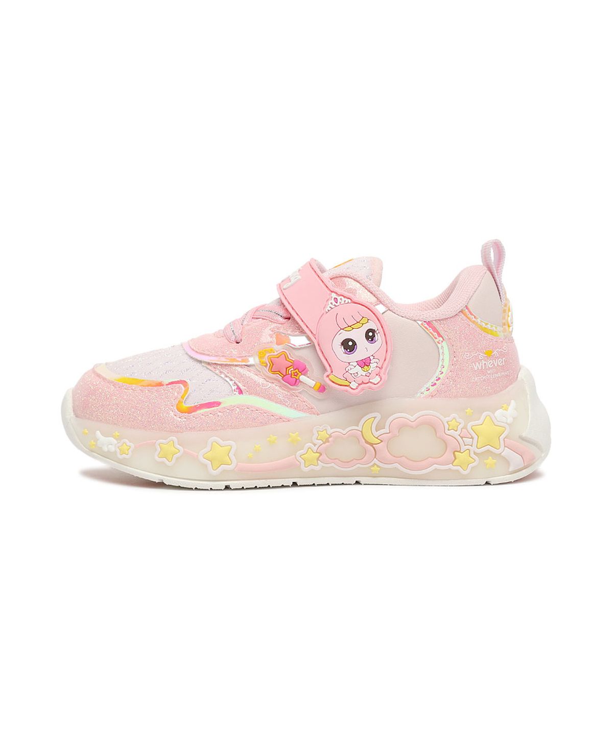 슈마커 키즈(SHOEMARKERKIDS) 캐치티니핑 LED 운동화_라이트핑크