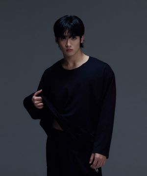 기모 무지 오버핏 롱슬리브 2컬러