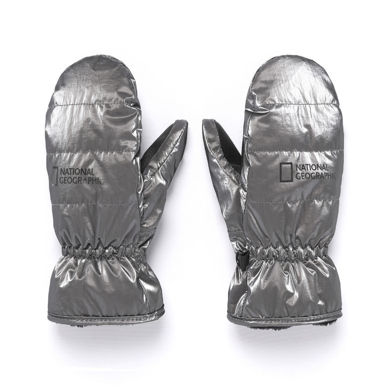 K254KGL030 손모아 패딩 장갑 DARK SILVER