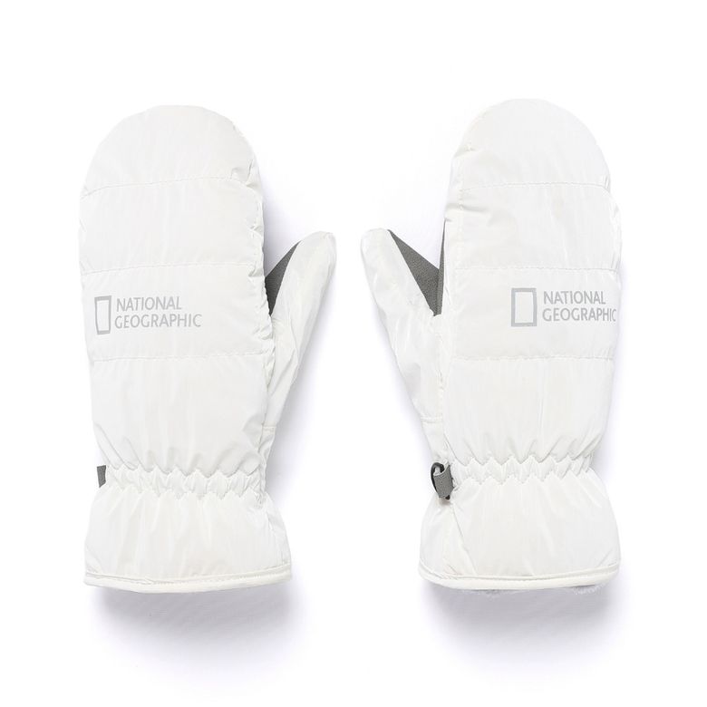 K254KGL030 손모아 패딩 장갑 WHITE