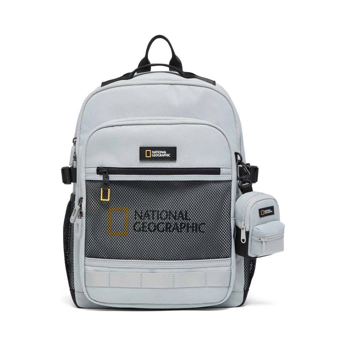 내셔널지오그래픽 키즈(NATIONAL GEOGRAPHIC KIDS) K261KBG550 스퀘어 백팩 GREY