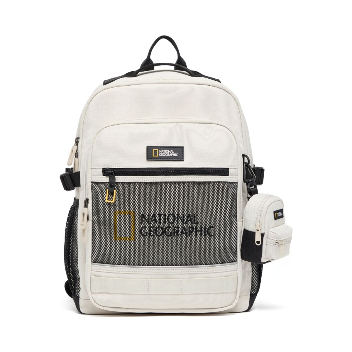 내셔널지오그래픽 키즈(NATIONAL GEOGRAPHIC KIDS) K261KBG550 스퀘어 백팩 BEIGE