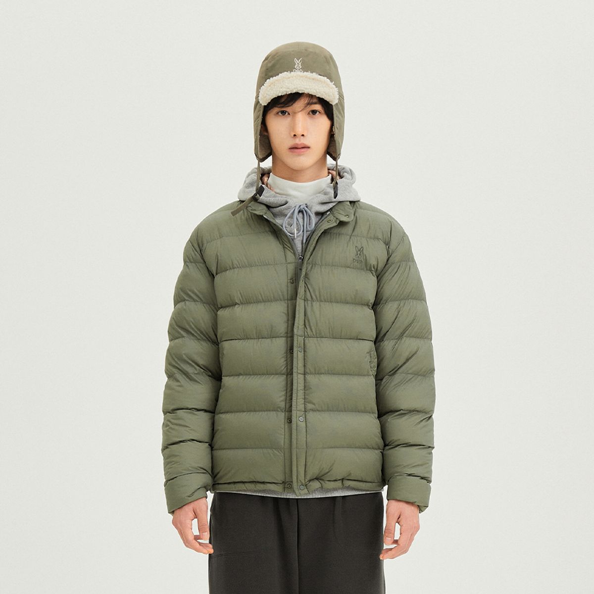 디오디(DOD) 글린트 D7 경량 다운 자켓 (KHAKI)