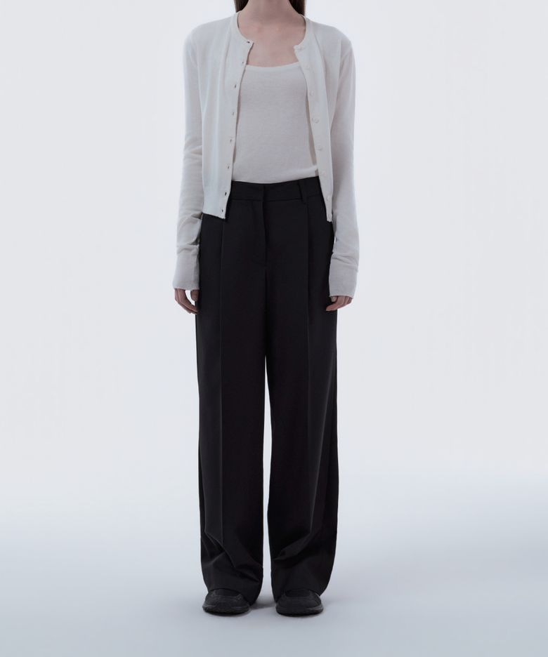 Lydia suit wide pants - Black