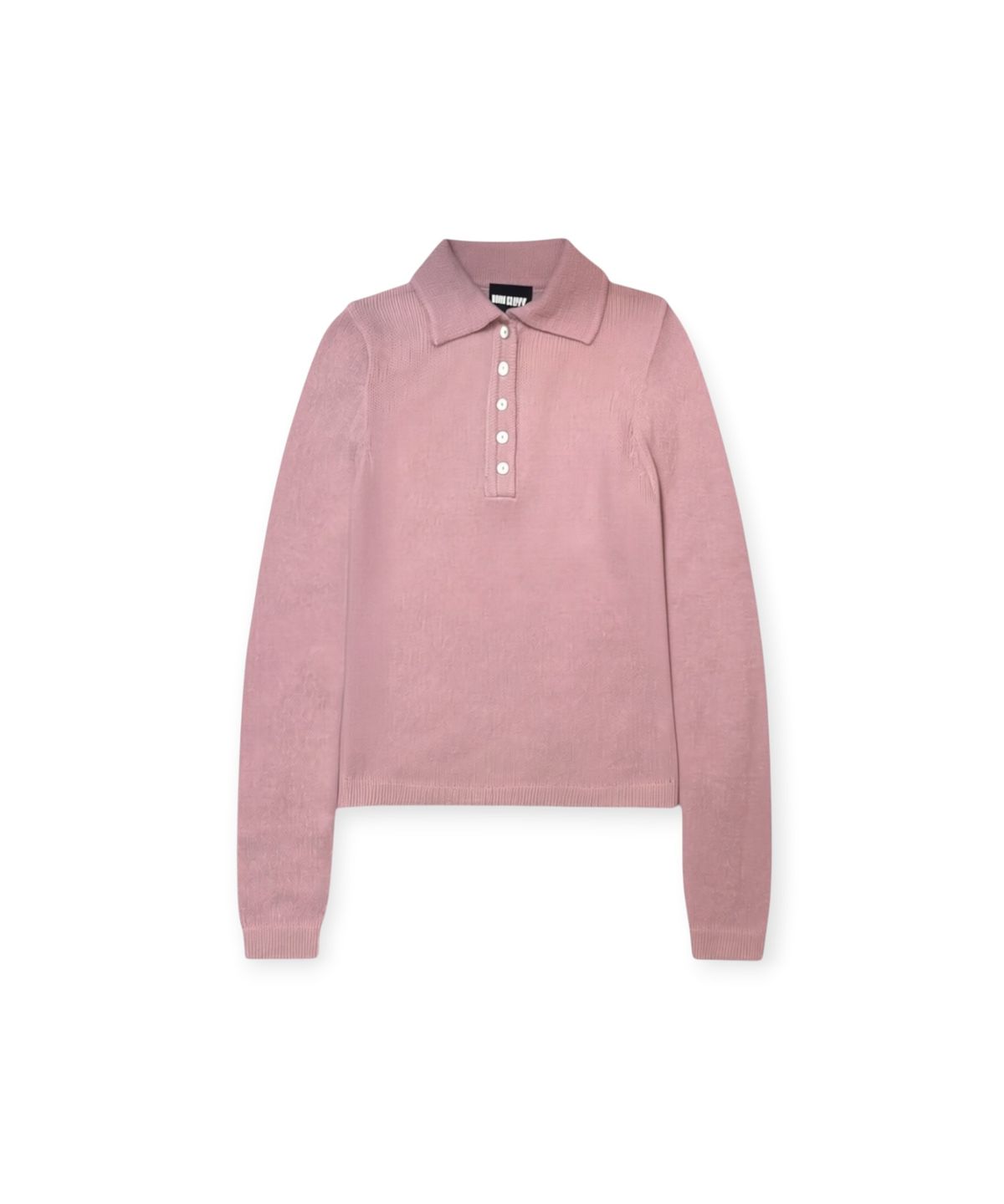 본슬리피(BORN SLIPPY) Alpaca Polo Knit (Pink)