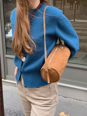 솔라 배럴 백 / 베이지