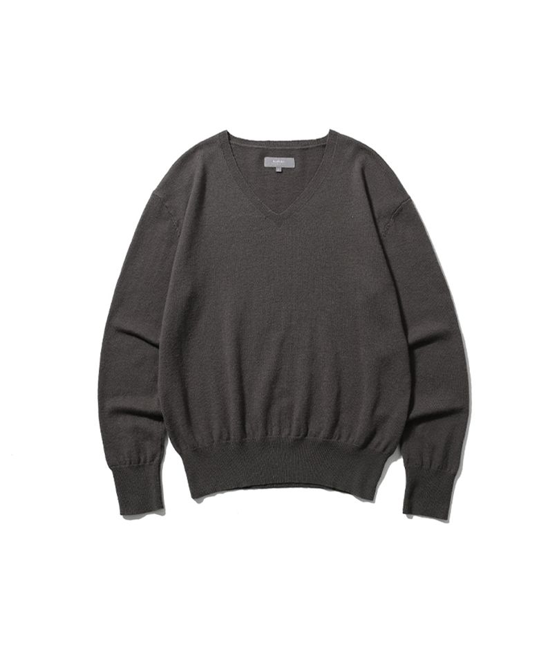 LONELY V-NECK KNIT (PURE SUPERFINE WOOL)