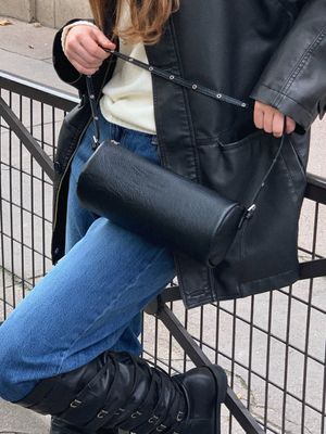 솔라 배럴 백 / 블랙