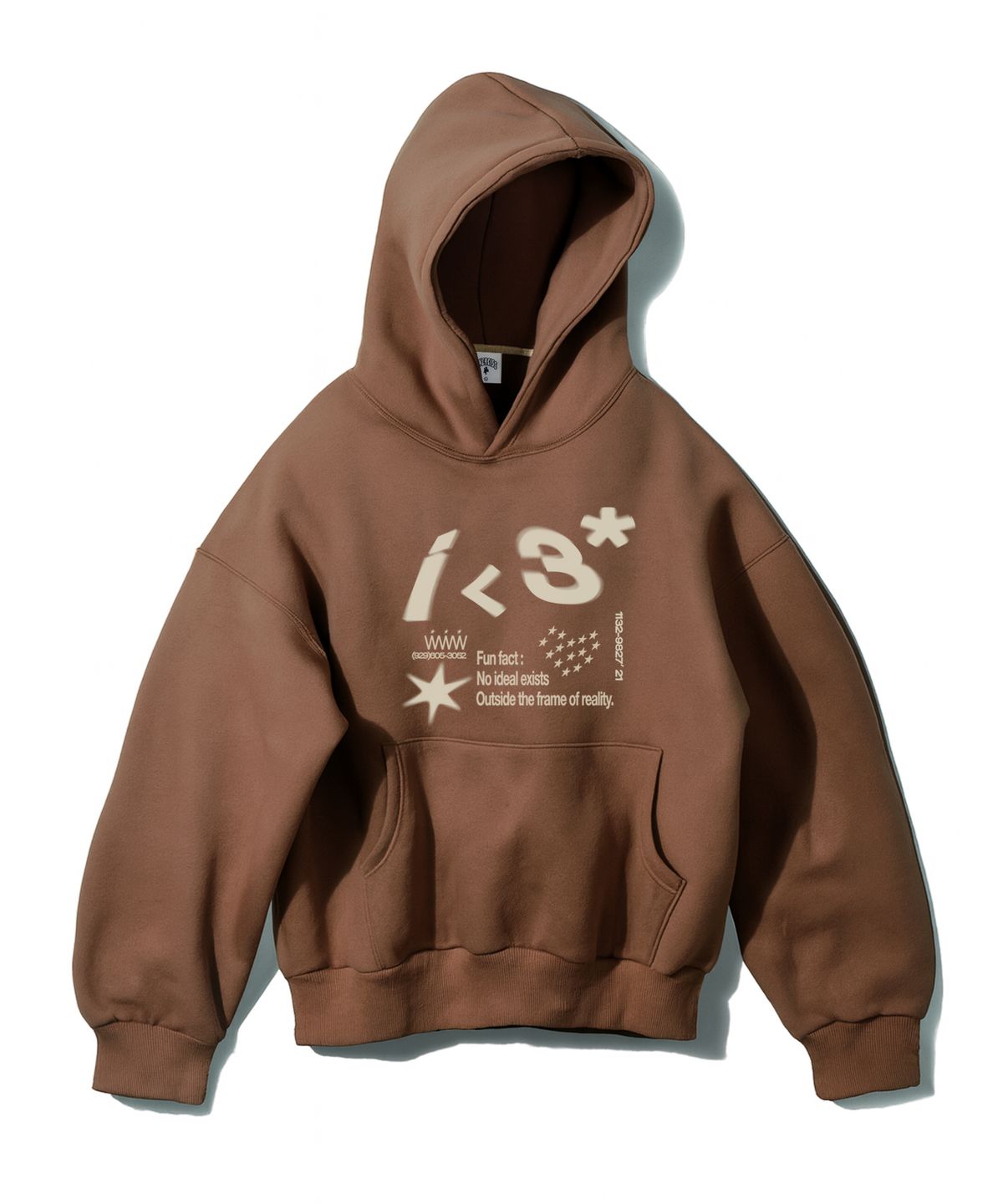 엑서사이즈(EXERCISE) i-3 HOODIE_BROWN