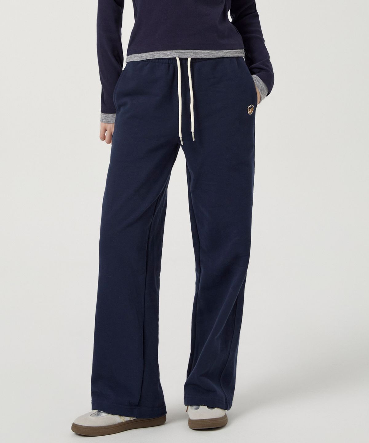 후아유(WHO.A.U) Steve Wide Pants(Semi-Wide Fit) / WHTMG2221F