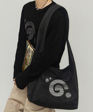 [UNISEX]G SYMBOL 코튼 캔버스 크로스백_2color