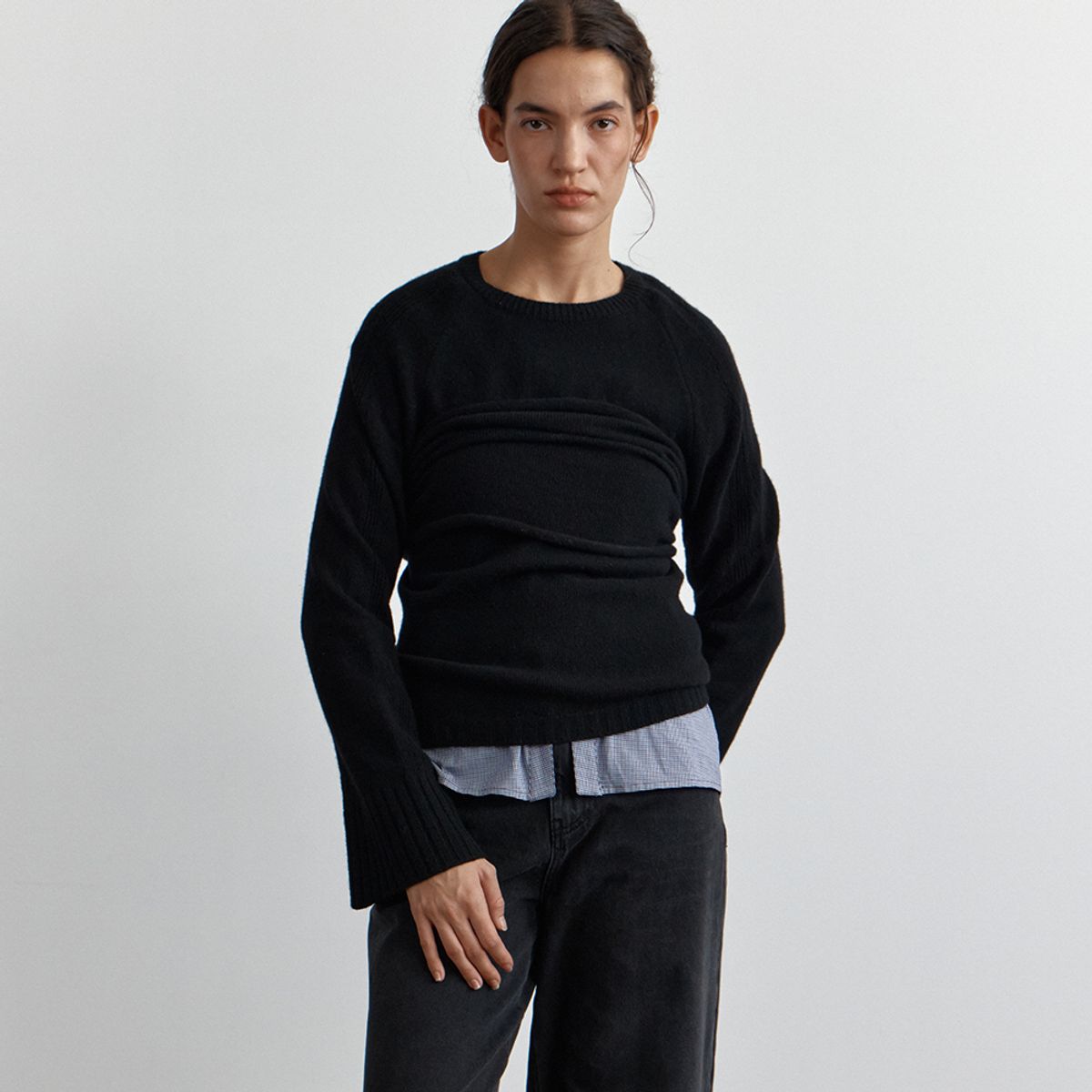 퍼블리카엑스(PUBLICKA X) SILAS TOP BLACK
