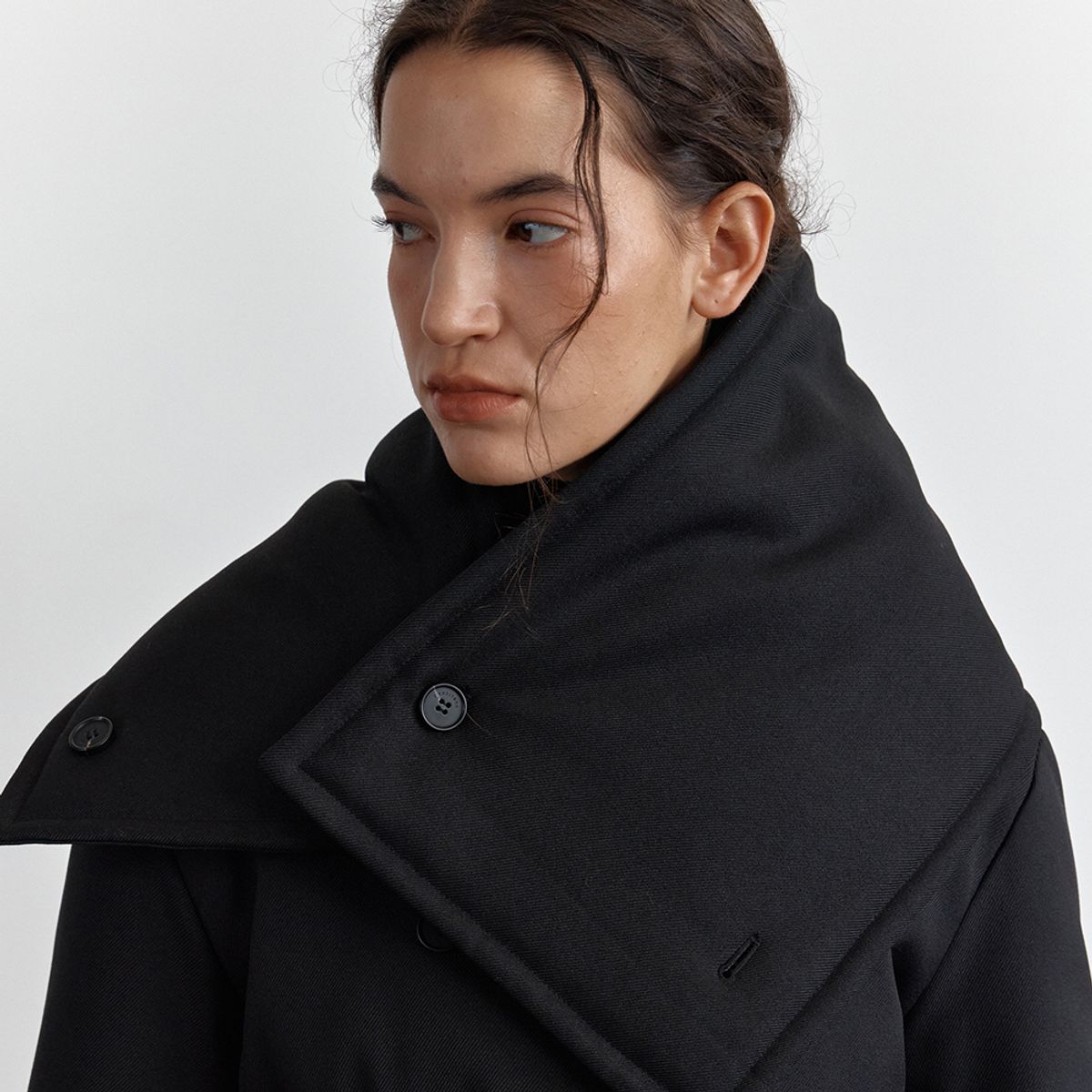 퍼블리카엑스(PUBLICKA X) ISLA SCARF BLACK