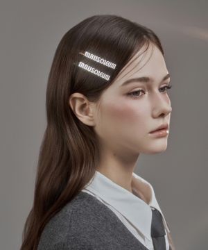 Classic Logo Hair Pin - Silver,Gold