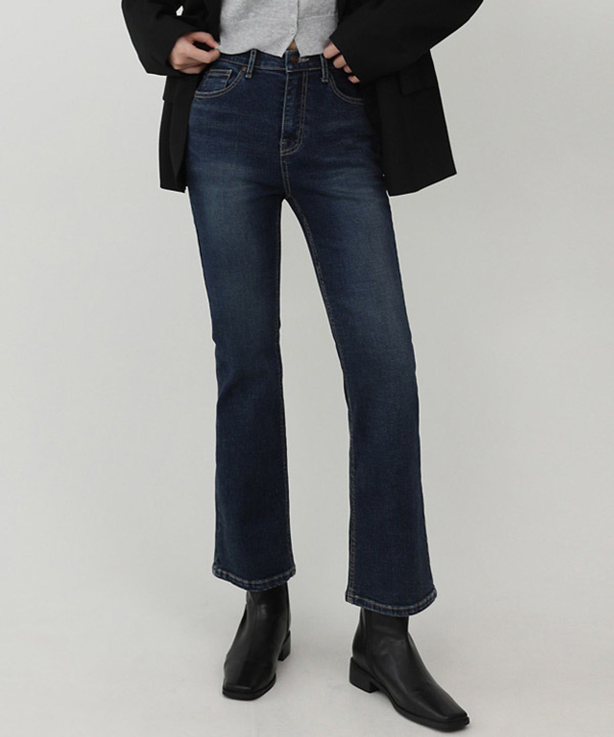 엘뮤즈(LMUSE) [150/160.ver] BOOTCUT PANTS.002 -1color/4size