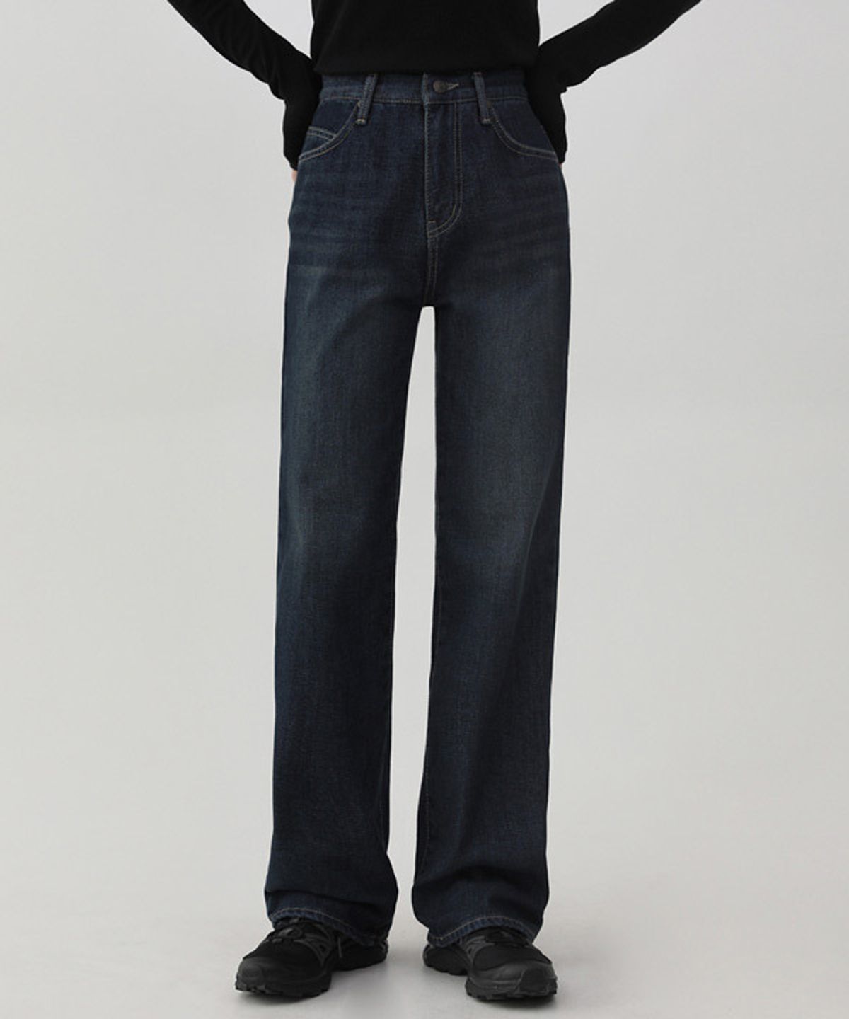 엘뮤즈(LMUSE) [150/160.ver] WIDE PANTS.008 -밍크안감/2color/4size