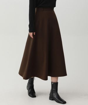 [150/160.ver] LONG SKIRT.004 -기모안감/2color/3size