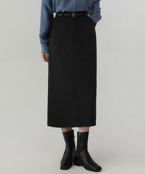 [150/160.ver] LONG SKIRT.003 -기모안감/2color/3size
