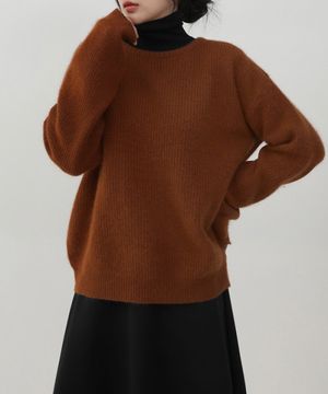 KNITWEAR.001 -램스울60+앙고라20/4color