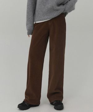 [150/160.ver] WIDE PANTS.007 -Corduroy/3color/4size