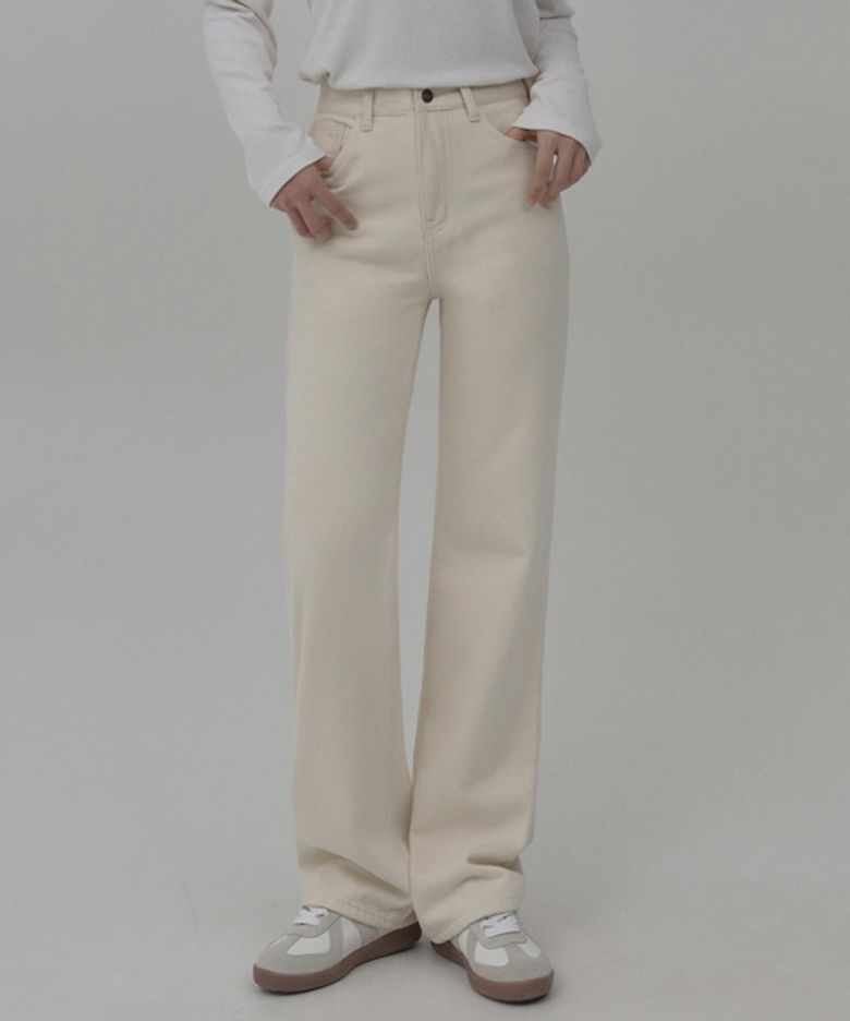 [150/160.ver] WIDE PANTS.006 -Wool cotton/3color/4size