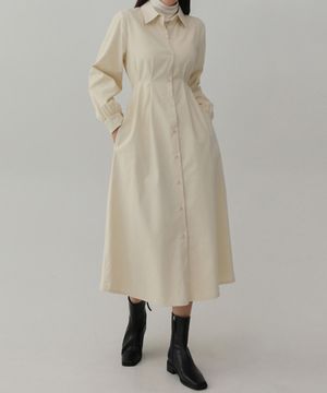 [150/160.ver] LONG DRESS.001 -피치기모/2color