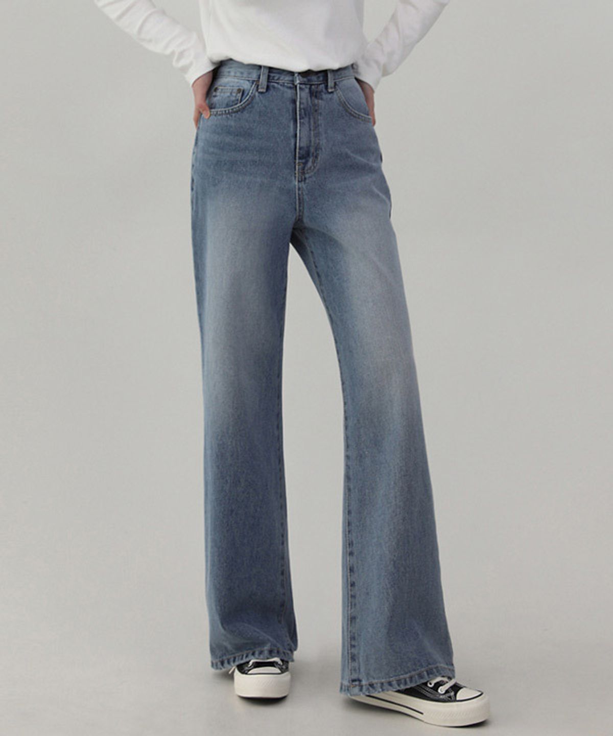 엘뮤즈(LMUSE) [150/160.ver] BOOTCUT PANTS.003 -1color/4size
