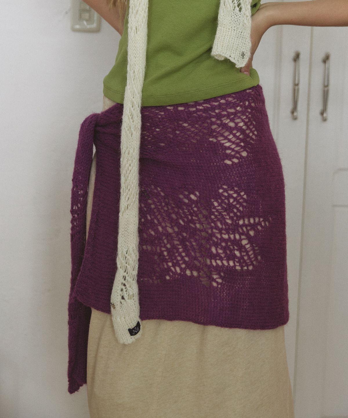 엔프프(NFF) flone multi shawl-purple
