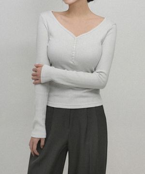 V-NECK T-SHIRT.001 -3color