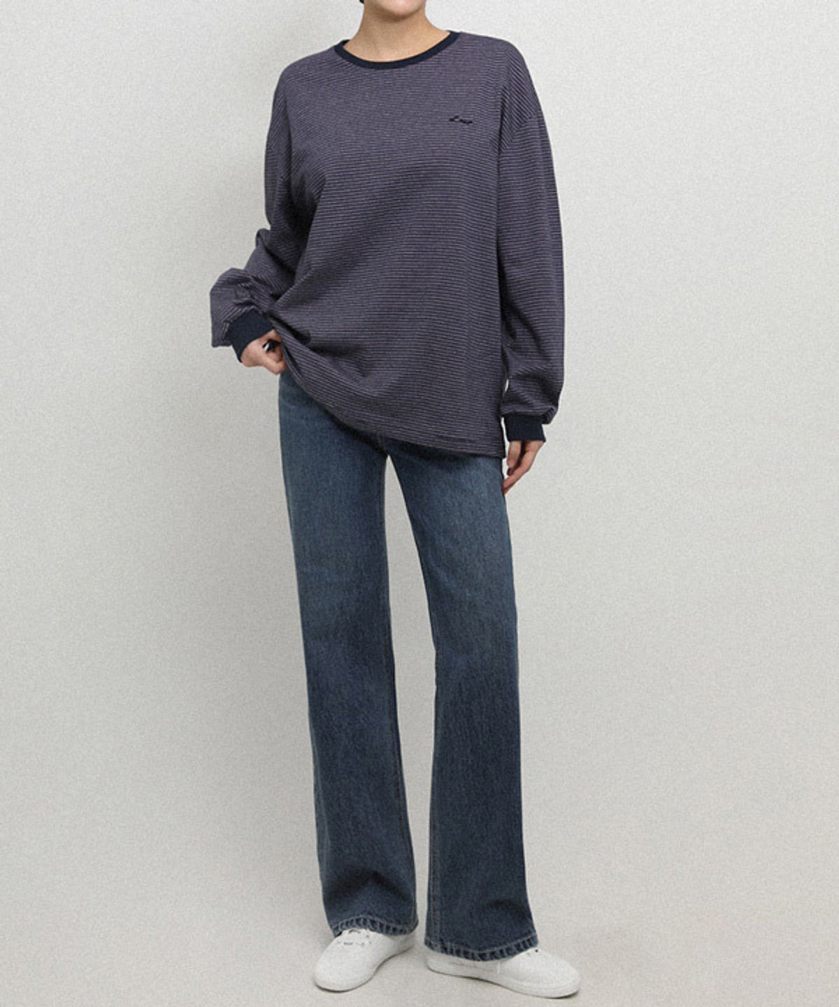 엘뮤즈(LMUSE) ROUND T-SHIRT.008 -2color